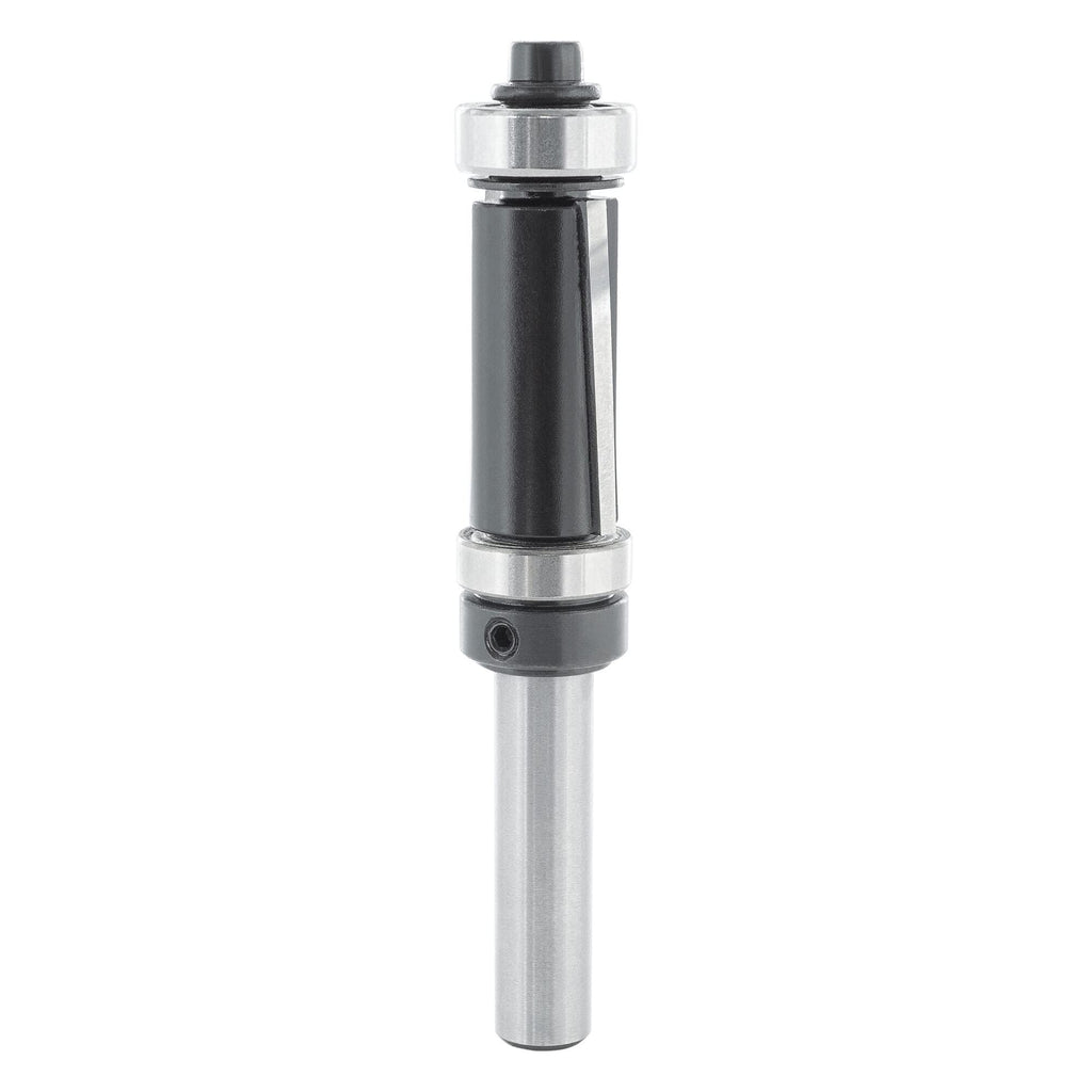 ENT 13471 Bündigfräser mit Achswinkel HW, Schaft (S) 8 mm, Durchmesser (D) 14 mm, NL 25,4 mm, SL 32 mm, mit 2 Kugellager