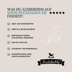 Puckdaddy® Moritz | Wickelaufsatz für IKEA Malm Kommode u.Ä. | weiß | 80x78x10 cm | Wickelauflage aus MDF-Holz | hochwertiger Premium Aufsatz als Wickelkommode | inkl. Montagematerial zur Wandmontage