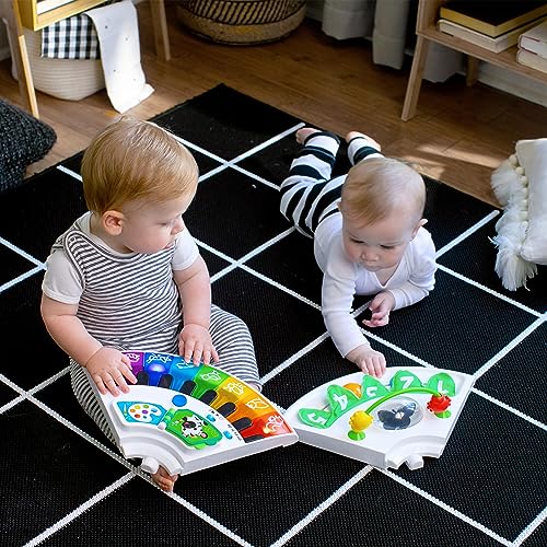 Baby Einstein, Around We Grow 4-in-1 Spieltisch & Lauflernhilfe mit Lichtern & Musik, Lauflernwagen mit Spielstation,15 Aktivität Spielzeug, 360° drehender Sitz, höhenverstellbar, Kinder ab 6 Monaten