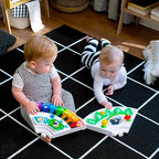 Baby Einstein, Around We Grow 4-in-1 Spieltisch & Lauflernhilfe mit Lichtern & Musik, Lauflernwagen mit Spielstation,15 Aktivität Spielzeug, 360° drehender Sitz, höhenverstellbar, Kinder ab 6 Monaten