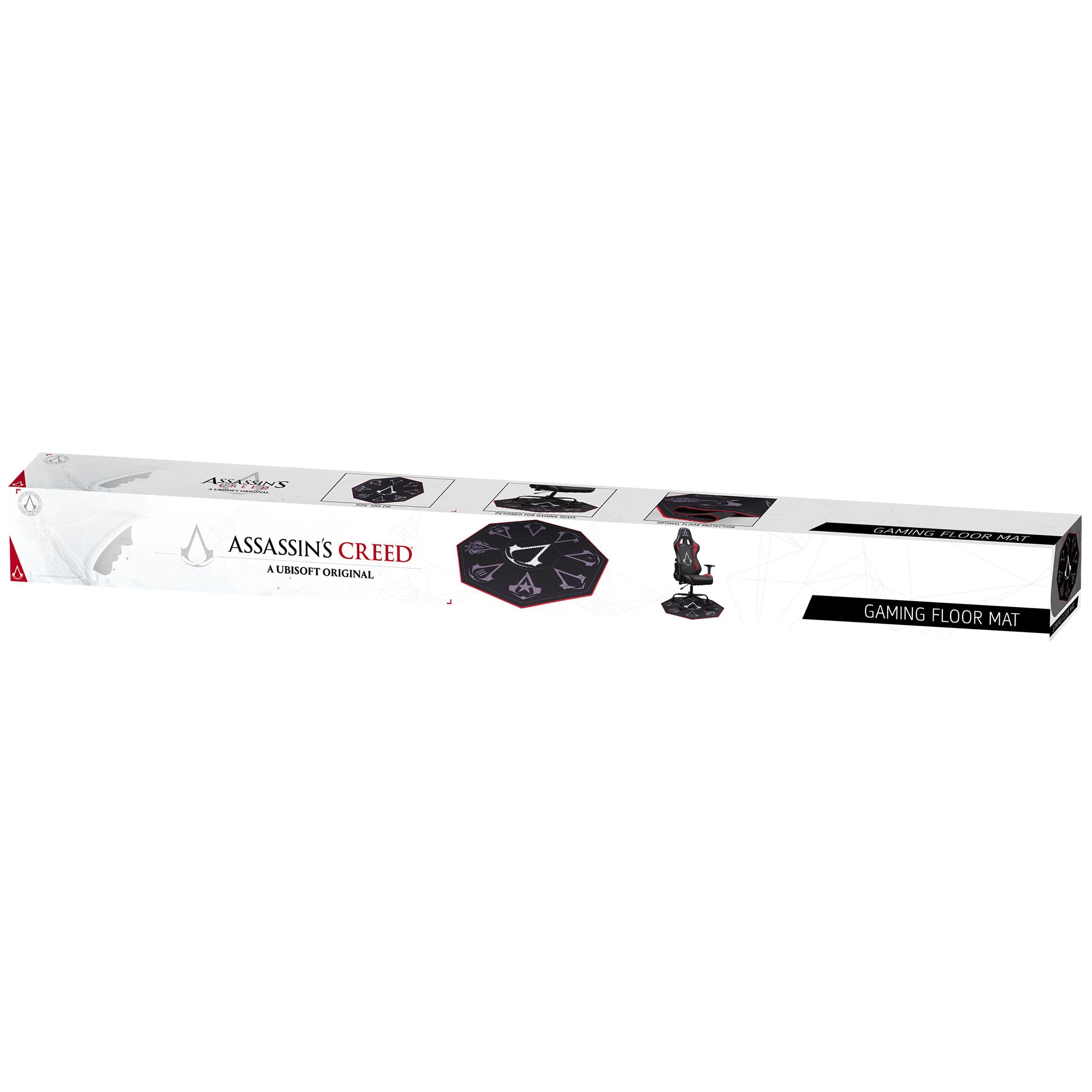 Subsonic-Assassin's Creed - rutschfeste Gamer-Bodenmatte für Gaming-Sitz/Sessel