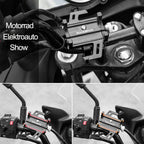 ROCKBROS Fahrrad Motorrad Handyhalterung für 4.2-6.8 Zoll Smartphone 360° Drehbar Ebikes Halterung für Lenker 22.2 bis 31.8mm Universal