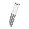 EGLO LED Außen-Wandlampe Helsinki, 1 flammige Außenleuchte inkl. Bewegungsmelder, Sensor-Wandleuchte aus Edelstahl und Kunststoff, Farbe: Silber, weiß, Fassung: E27, IP44