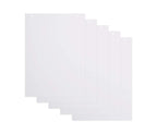 BoardsPlus Blanko Flipchart-Papierblöcke - 5er-Pack A1-Flipchartblöcke, 60 g/m² Papier, 20 Blätter pro Block