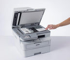 Brother MFCL2960DW Monochrom-Laser-Multifunktionsgerät mit 34 Seiten pro Minute, automatisches beidseitiges Drucken und Kopieren, kabelgebundenes Netzwerk, WLAN, 8,8 cm Touchscreen-Display, 1500