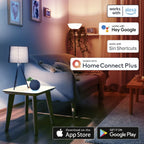 Hama Smartes Heizkörperthermostat, Starter-Set 2 St. mit Hub (Heizungssteuerung WLAN, Smart Home Heizungsregler f. alle Ventile, programmierbarer Heizungsthermostat, heizen per App), Weiß