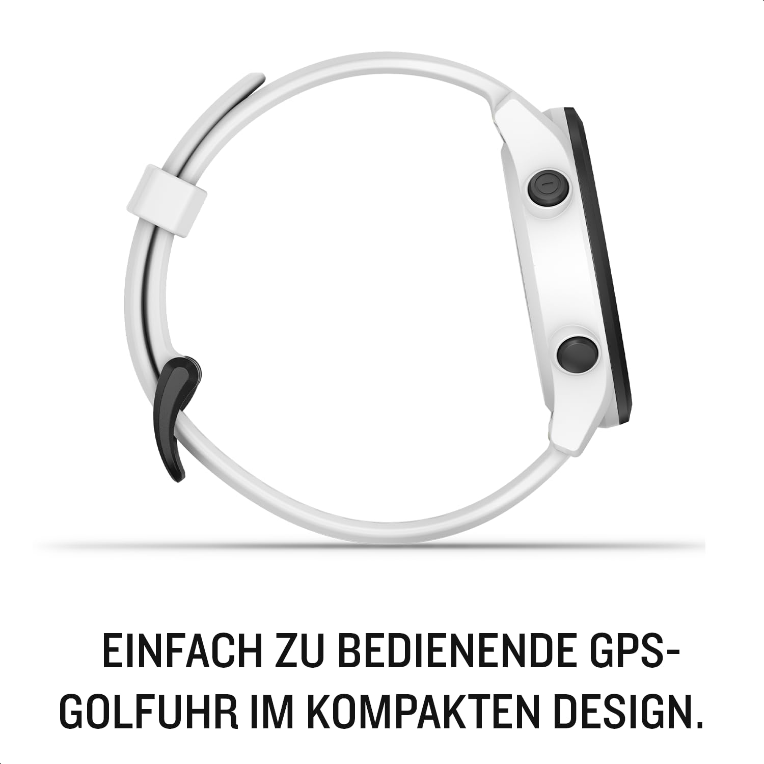 Garmin Approach S12 - GPS-Golfuhr mit Schlagweitenmessung & Distanzangaben zum Grün/Hindernissen auf 42.000 Golfplätzen. 1,3“ Display mit einfacher Bedienung & bis zu 30 h Akkulaufzeit im Golf-Modus.