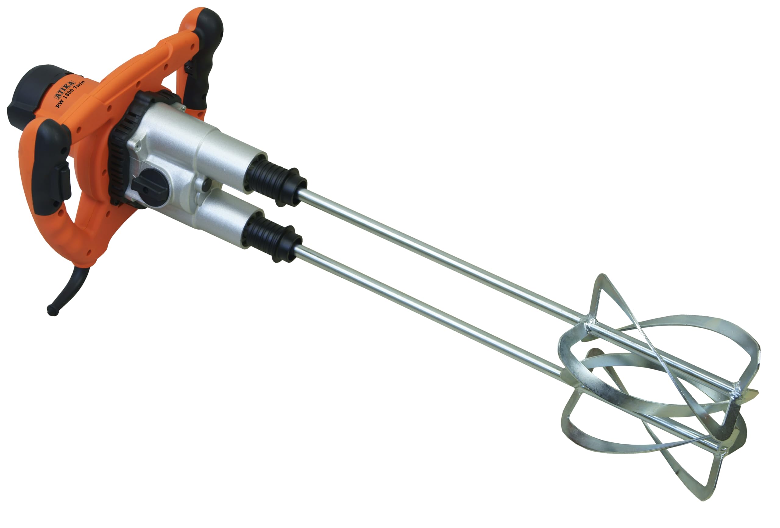 ATIKA RW 1800 Twin Betonmischer Handrührgerät Mörtelrührer Handrührwerk | 230V | 1800W