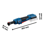 Bosch Professional 18V System Akku-Ratschenschrauber GRC 18V-60