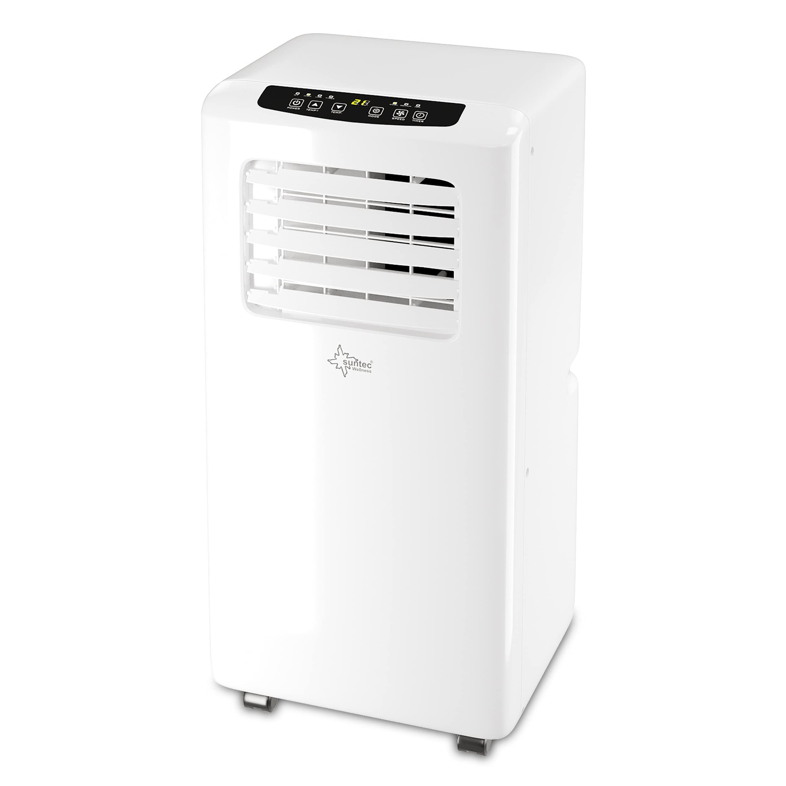 SUNTEC Mobiles Klimagerät Impuls 2.0 Eco R290 – Klimaanlage mobil und leise mit Abluftschlauch – Kühler & Entfeuchter für Räume bis 25 qm – Mobile Kühlung für Wohnung & Büro – 7.000 BTU – 2050 Watt