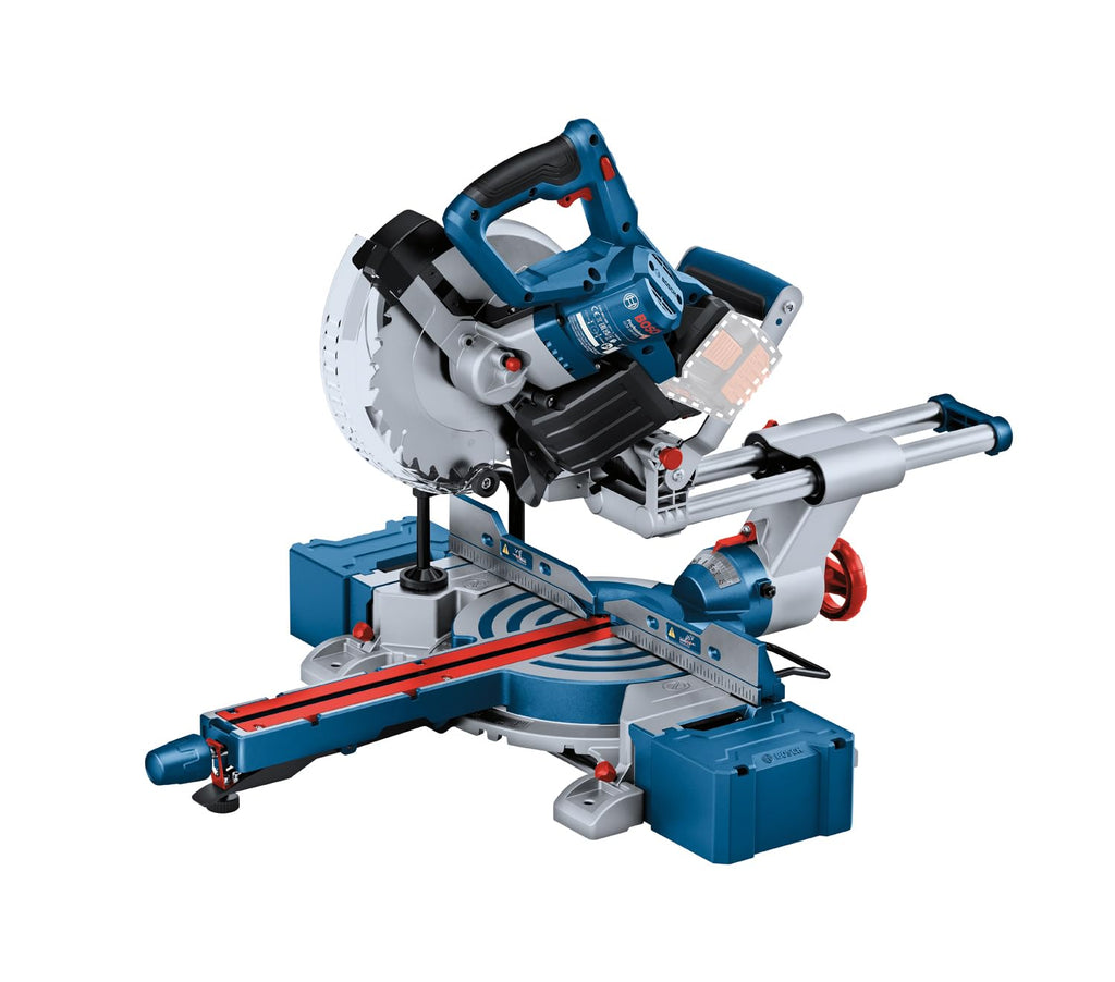 Bosch Professional 18V System BITURBO Akku Kapp- und Gehrungssäge GCM 18V-216 D (inkl. 1x Kreissägeblatt, 2x Werkstückauflage, Staubbeutel, Spannzwinge, ohne Akku/Ladegerät)