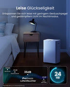 Pro Breeze OmniDry Luftentfeuchter mit App & WLAN, 20L in 24h Entfeuchtungsleistung - Luftentfeuchter elektrisch mit Wäschemodus, Feuchtigkeitssensor, Timer - Gegen Schimmel - Entfeuchter Dehumidifier