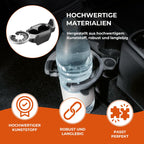 GEARMONSTER Getränkehalter, Mittelkonsole Becherhalter, Flaschenhalter für Benz SMART Fortwo W451 A4518100370 Auto Getränkehalter Expander, Schwarz
