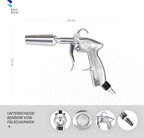 BenBow Druckluft Reinigungspistole Classic und Ausblaspistole mit Venturidüse – perfekte Lösung für gründliche Autoreinigung und schnelles Trocknen