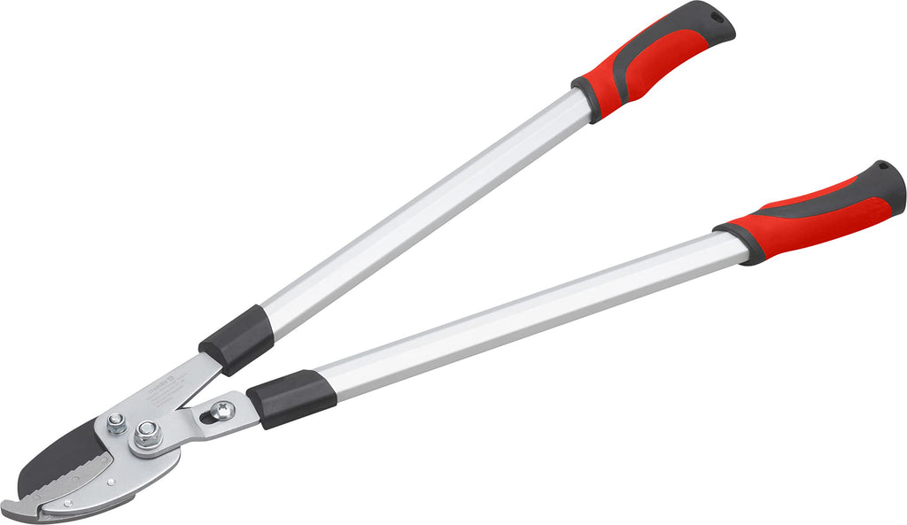 Meister Astschere mit Amboss-Klinge - 2K-Griffe - Antihaft-Beschichtung - Geeignet für Trocken- & Totholz / Astschere / Gartenschere / Baumschere / Strauchschere / Astschneider / 9769600