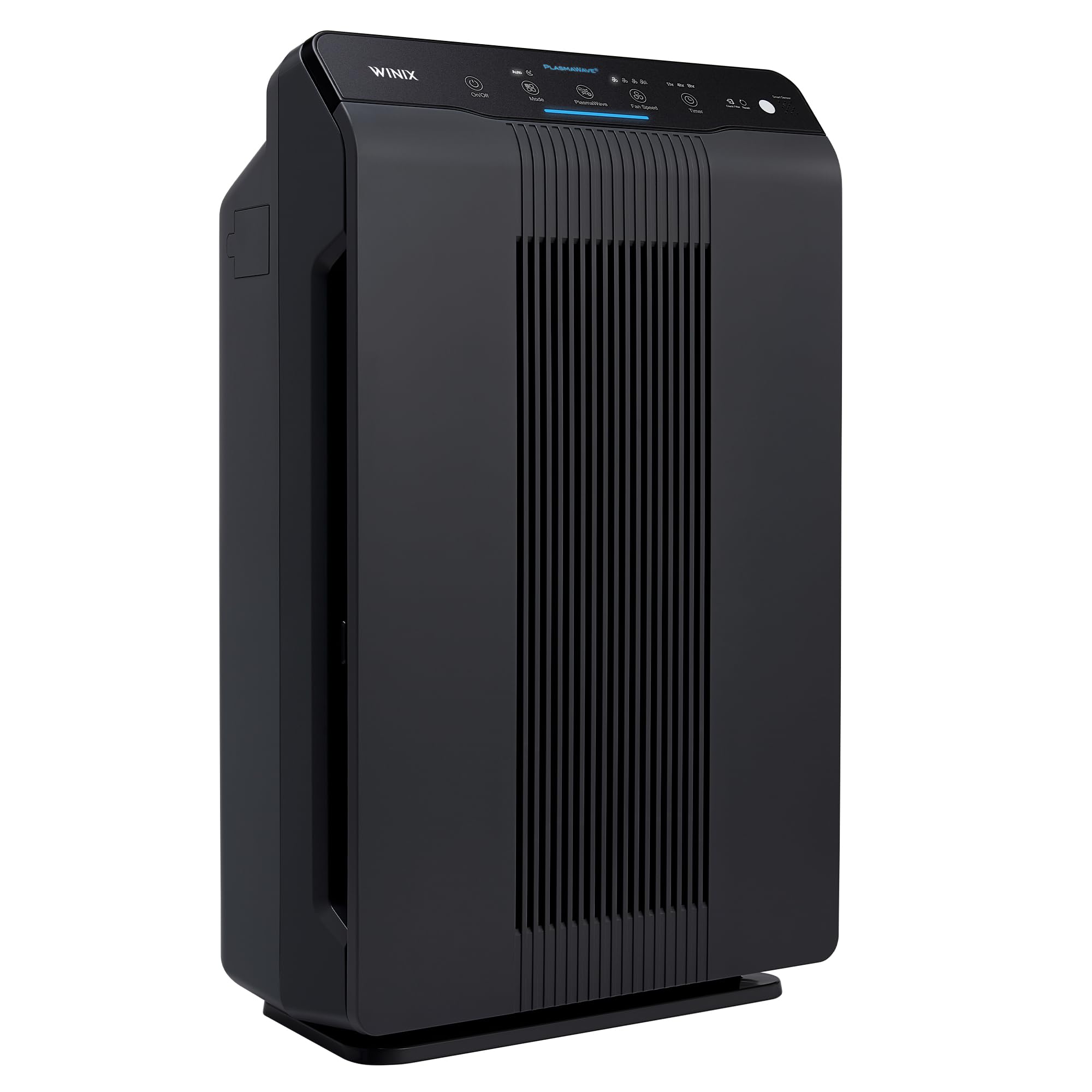 WINIX 5500-2 luftreiniger Allergiker, CADR 390m³/h, 99㎡, Air Purifier für Raucherzimmer gegen Allergien, Staub, Pollen, Tierhaare, Luftqualitätsanzeige, Auto Schlafmodus, Schwarz