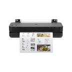 HP DesignJet T230 24 Zoll (61 cm 5HB07D), Großformatdrucker, Plotter, Standard A4-A1, 68 A1-Ausdrucke/Stunde, Wi-Fi, Ethernet, USB, 2400x1200 DPI, Recyceltes Metall, 1 Jahr Garantie, Click, Schwarz