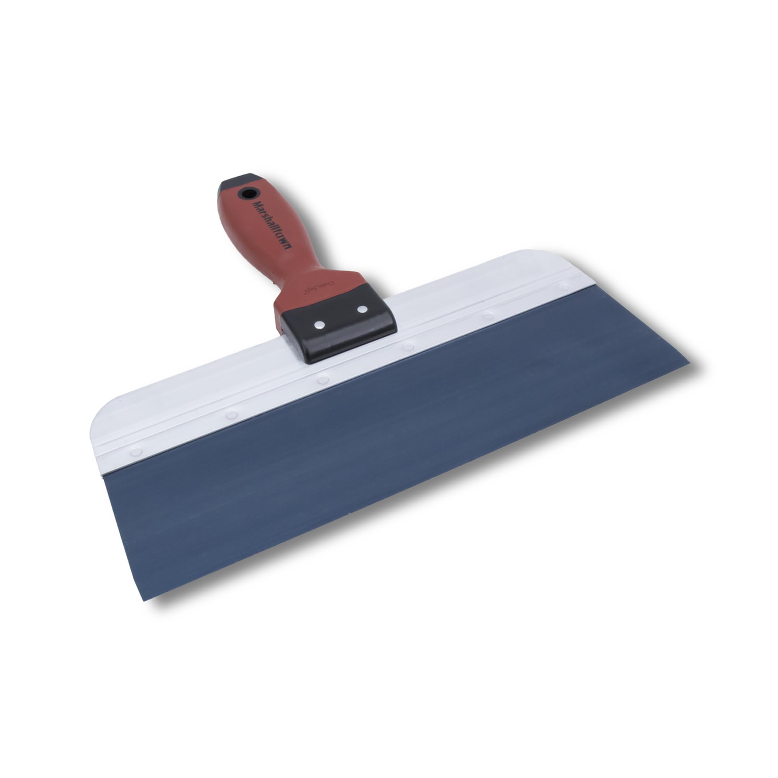 Marshalltown Flächenspachtel mit Durasoft Griff aus Blaustahl, Maß: 305x76 mm, Werkzeug für Trockenbauer und Maler