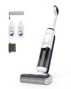 Tineco iFLOOR 5 Breeze Complete Nass Trockensauger, EIN-Schritt-Reinigung für Hartböden, Kantenreinigung <0.5cm, Dreifache Batterielebensdauer, Selbstreinigung, Leichtes Kabelloses Saugwischer, Blau