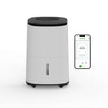 Meaco MeacoDry Arete® Two 12L Luftentfeuchter & HEPA-H13-Luftreiniger, Meaco-WLAN-App, intelligenter Feuchtigkeitsmodus, Wäschemodus, Stromsparmodus, leiser Modus, senkt Feuchtigkeit, 5 Jahre Garantie