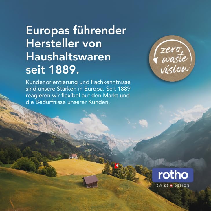 Rotho MYPAPER Set Dokumenten Ablage MY PAPER Plus, Set aus Organizer Dokumente und Ablagesystem mit Register, Kunststoff, weiss mit roten Mappen