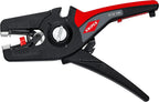 KNIPEX PreciStrip16 Automatische Abisolierzange, in Blister, 0,08-16 mm², Feinjustierung, einstellbarer Längenanschlag, 12 52 195 SB