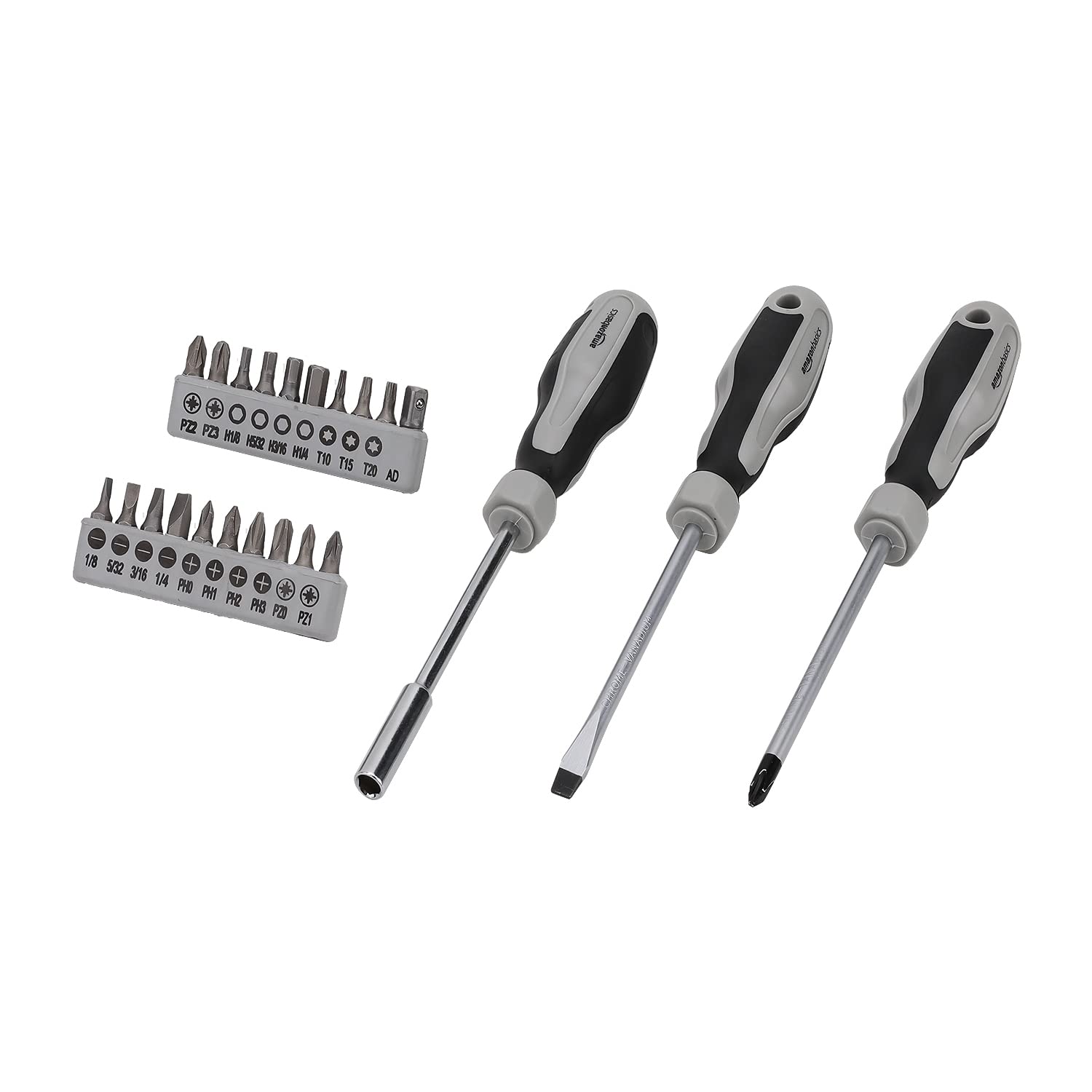 Amazon Basics Allgemeines Handwerkzeug-Set für den Haushalt, 173-teilig