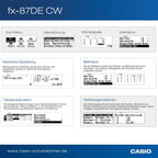 Casio FX-87DE CW ClassWiz technisch wissenschaftlicher Rechner