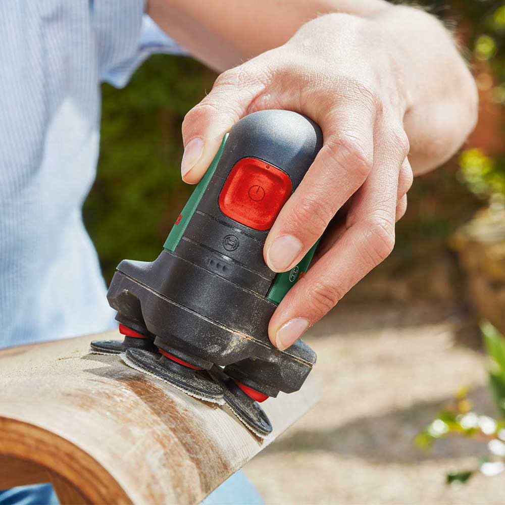 Bosch Akku Schleifer & Polierer EasyCurvSander 12 (Ohne Akku, 12 Volt System, im Karton)