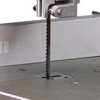 Einhell Bandsäge TC-SB 200 + (300 W, werkzeugloser Sägebandwechsel, Parallelanschlag, Höhenverstellung, robuste Sägebandführung, stufenlos neigbarer Tisch)