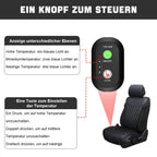 LUSRAIT Sitzkissen, Bequeme Sitzbedeckung mit voller Rückenstützung, Universal Sitzkissen für Sitz im Winter (groß) (groß)
