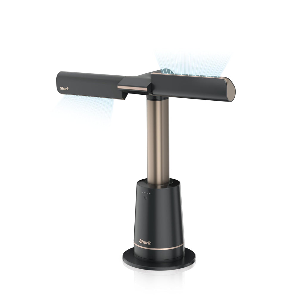 Shark TurboBlade Turmventilator, leise, Hochgeschwindigkeitssystem, Luftzirkulation bis 20 Meter, 10 Geschwindigkeiten, 180° Oszillation, Fernbedienung, Timer, Einfache Reinigung, Anthrazit TF200SEU
