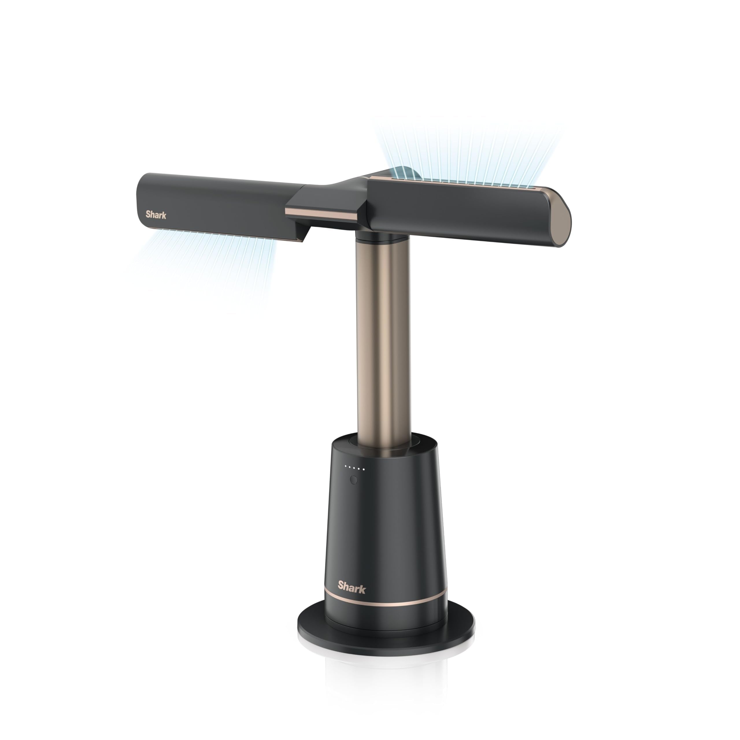 Shark TurboBlade Turmventilator, leise, Hochgeschwindigkeitssystem, Luftzirkulation bis 20 Meter, 10 Geschwindigkeiten, 180° Oszillation, Fernbedienung, Timer, Einfache Reinigung, Anthrazit TF200SEU