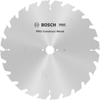 Bosch Professional Kreissägeblatt Construct Wood (Holz, 350 x 30 x 3,5 mm, 24 Zähne, Zubehör Kreissäge), 2608640692, Ø 350 mm