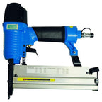 Güde Druckluft-Klammergerät/Nagler (max. 6 bar, Test GUT - SEHR GUT, Tiefenkontrollrad, Sicherheitsschlagsperre, inkl. 1500 Klammern (20/32/40 mm) & 2000 Stifte (25/40 mm), Ölflasche, Tragekoffer)