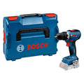 Bosch Professional 18V System Akku-Bohrschrauber GSR 18V-65 (bürstenloser Motor, Kopflänge 166, inkl. L-BOXX)