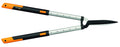Fiskars SmartFit Teleskop-Heckenschere, Antihaftbeschichtet, Hochwertige Stahl-Klingen, Länge: 68 bis 93 cm, Schwarz/Orange, HS86, 1013565