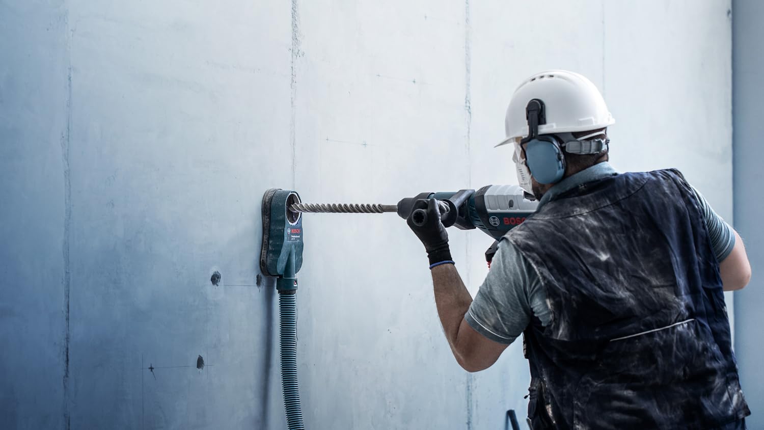 Bosch Professional 1x Expert SDS max-8X Hammerbohrer (für Stahlbeton, Ø 25,00x520 mm, Zubehör Bohrhammer)