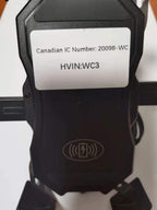 iMESTOU wasserdichte IP67 Motorrad Telefonhalterung, Fahrradhalterung mit 2,5 cm (1 Zoll) Doppelkugelsockel-Armen (S– für 3,5-6,1 Zoll Handys)