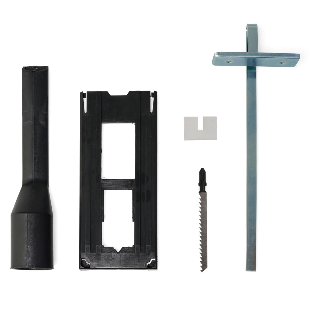 Einhell Stichsäge TC-JS 85 (620 W, max. 85 mm, 45° Schrägschnitt, Hubzahlregelung, 4-Stufen Pendelhub, Absaugadapter, Parallelanschlag)
