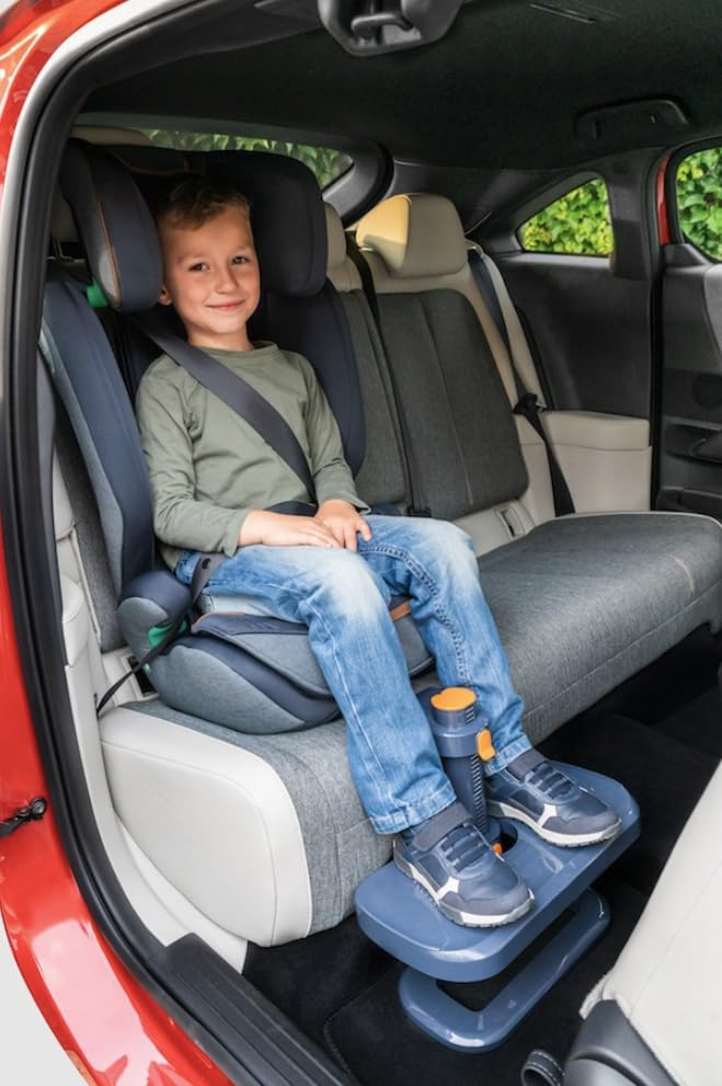 KneeGuardKids4 Autositz Korrekte Fußstütze Auto Kinder Sitzposition Zubehör Passend für 9–18 kg und 15–36 kg für Kleinkinder, Kinder von 2–10 Jahren, Einheitsgröße