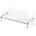 Fellowes Konzepthalter Clarity, höhenverstellbarer Vorlagenhalter für A4 und A3 Dokumente, ergonomischer Dokumentenhalter für das Büro, FIRA zertifiziert, Farbe: transparent