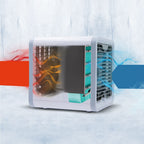 Livington Arctic Air – Das Original aus dem TV - Luftkühler mit Wasserkühlung - Mobiles Klimagerät ohne Abluftschlauch – Luftbefeuchter - Verdunstungskühler - Ventilator klein