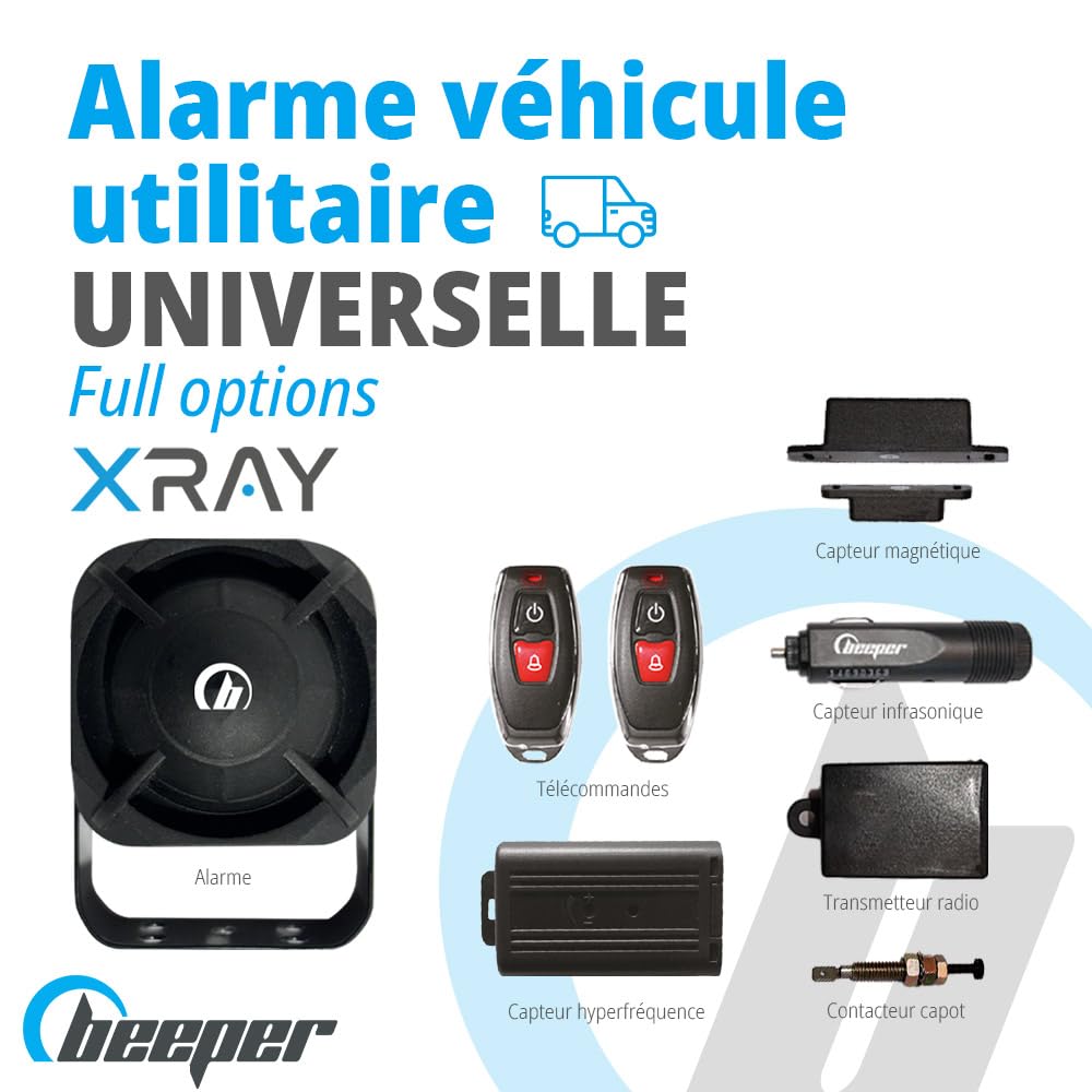 Universal Alarm für Nutzfahrzeuge XR5VUL BEEPER