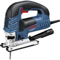 Bosch Professional Stichsäge GST 150 BCE (Hubzahl bei Leerlauf: 500 – 3.100 min-1, inkl. Saugdüse, Abdeckhaube, Gleitschuh, Spanreißschutz, 1x Sägeblatt T 144 D, Handwerkoffer)