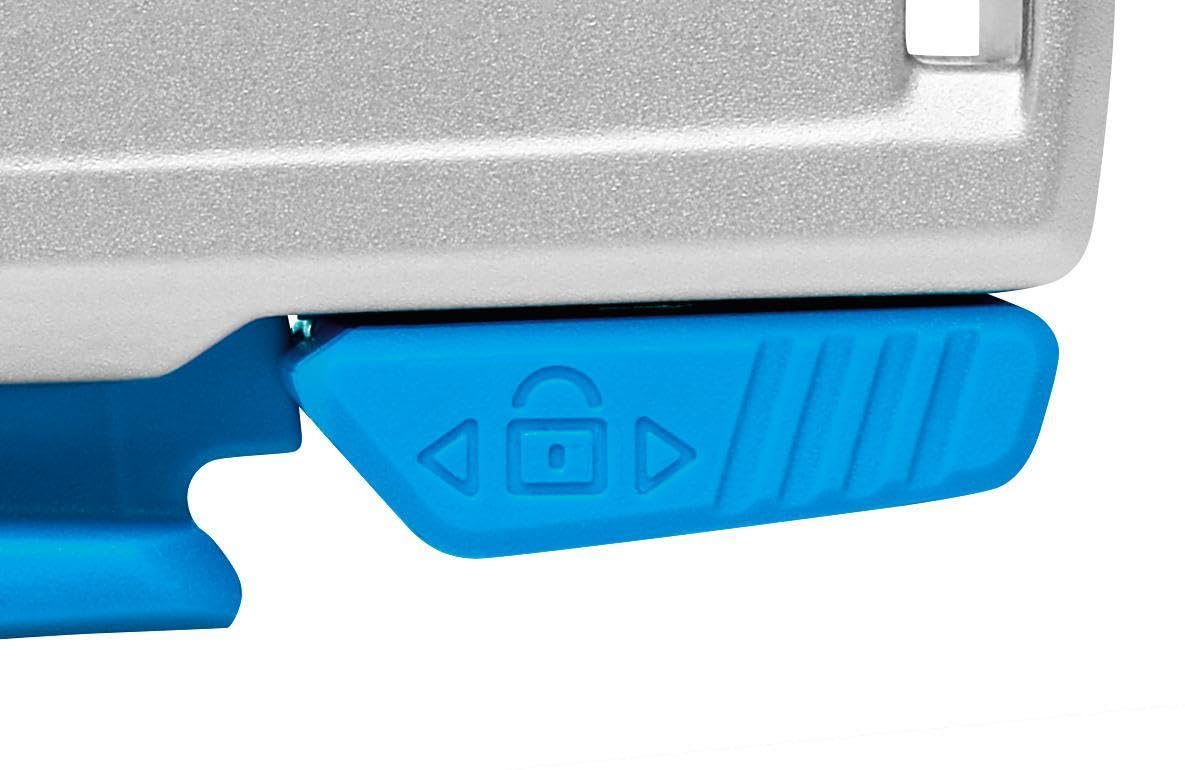 MARTOR Sicherheitsmesser mit Klingeneinzug, SECUPRO 625, Profi Cuttermesser, Aluminium, Rechts- & Linkshänder, Logistik
