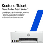 HP Smart Tank 5105 3-in-1 Multifunktionsdrucker (WLAN; Mobiles Drucken) – 3 Jahre Tinte inklusive, 3 Jahre Garantie, großer Tintentank, hohe Reichweite, Drucken in hoher Qualität