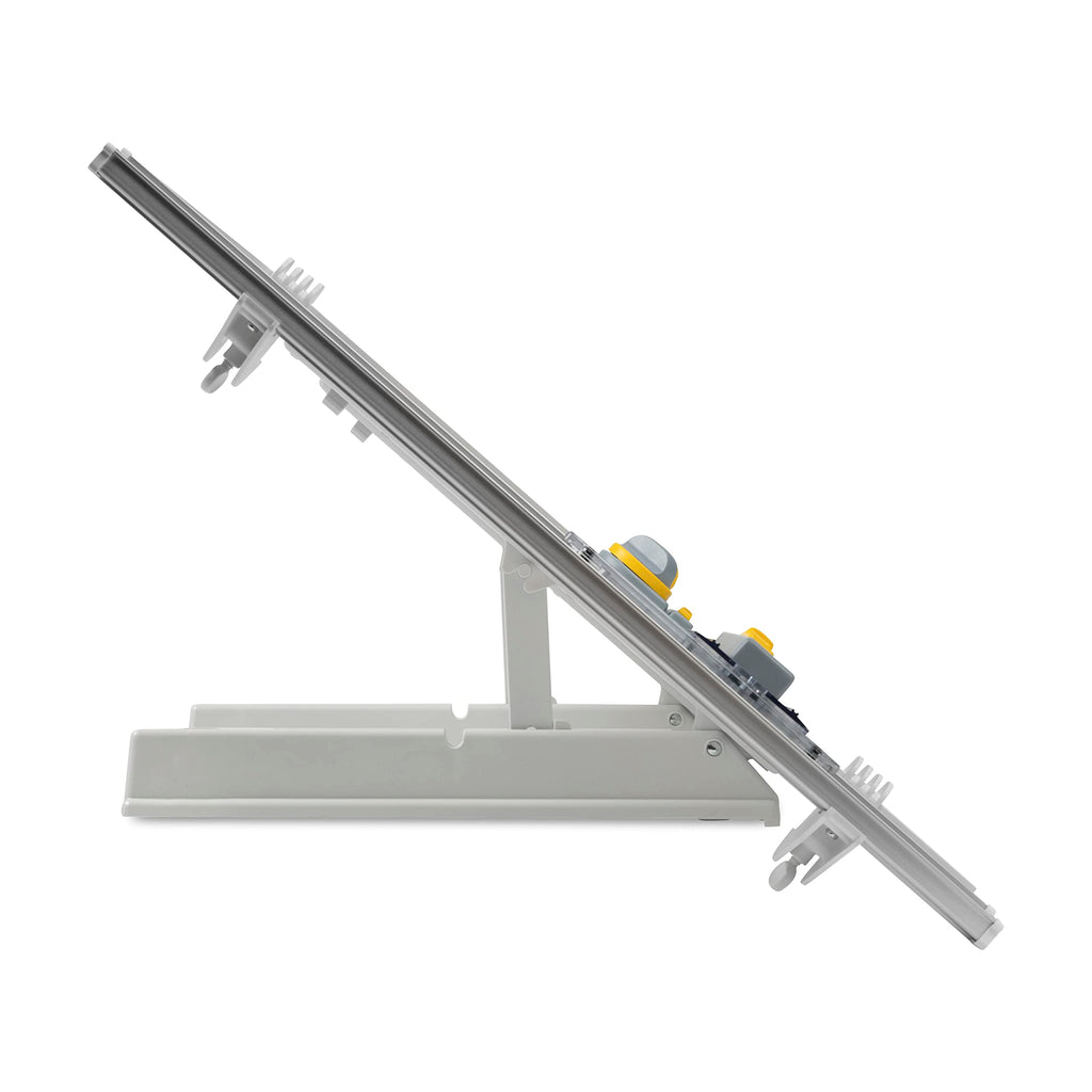 Aristo Zeichenanlage (Format A2, Zeichentisch mit Zeichenmaschine, Plattengröße 60 x 70 cm, verstellbarer Neigungswinkel) grau