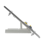 Aristo Zeichenanlage (Format A2, Zeichentisch mit Zeichenmaschine, Plattengröße 60 x 70 cm, verstellbarer Neigungswinkel) grau