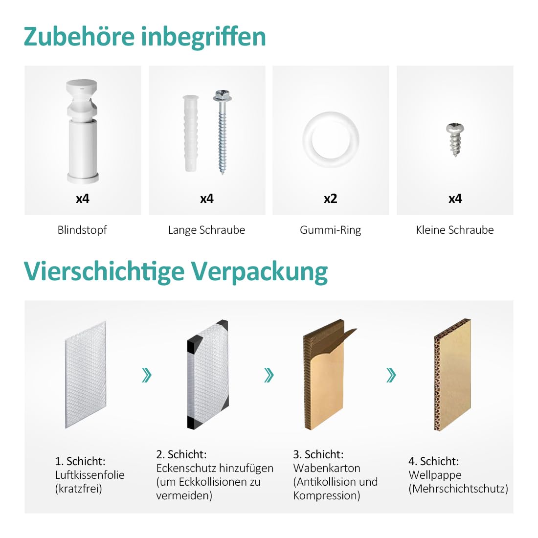 EMKE Badheizkörper Gerade 1800x600 mm - Handtuchheizkörper mit Mittelanschluss, Effizienter Handtuchwärmer Handtuchtrockner Heizkörper für Bad, Weiß, 860W